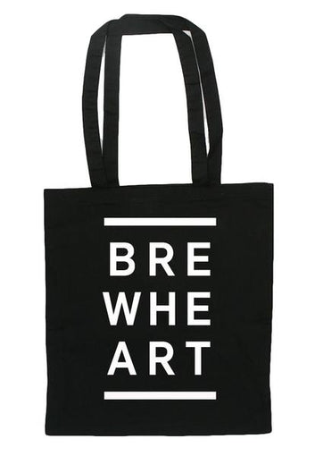 Leinentasche / tote bag - BrewHeart Logo #1